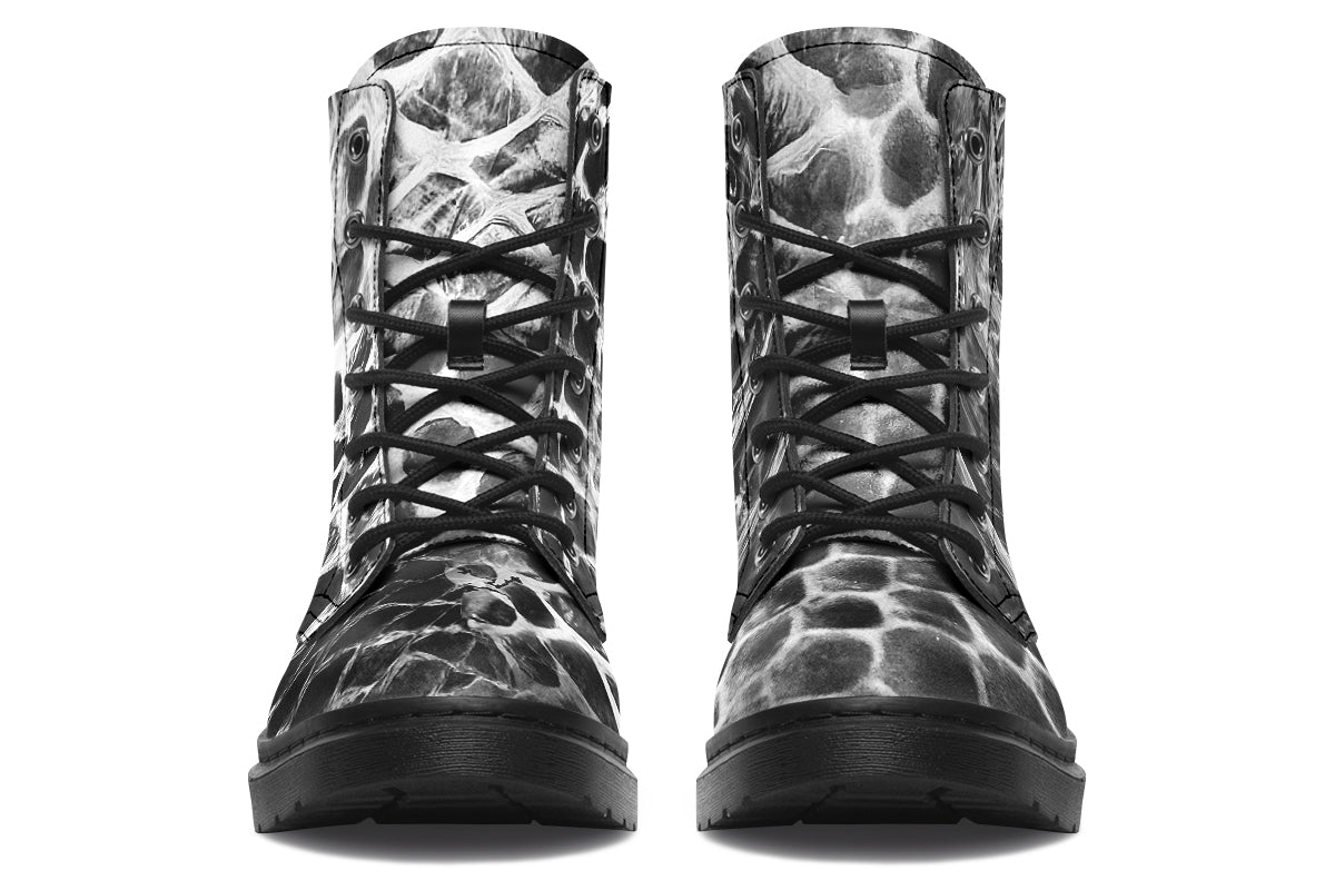 ANTIBrand Shedding Skin Snakeskin Effect Boots