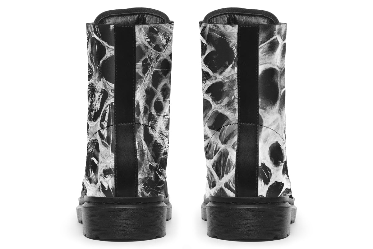 ANTIBrand Shedding Skin Snakeskin Effect Boots