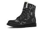 ANTIBrand Soul Flower Fleece Lined Boots