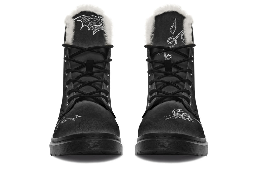 ANTIBrand Soul Flower Fleece Lined Boots