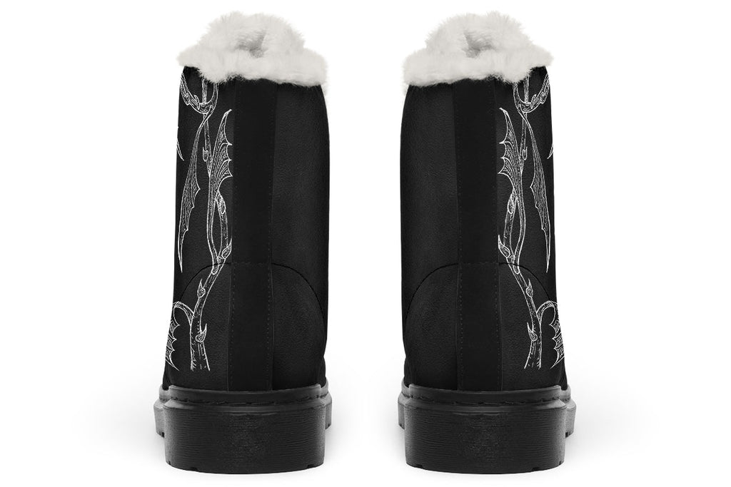 ANTIBrand Soul Flower Fleece Lined Boots