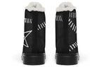 ANTIBrand Stitches for Witches Boots Fleece Lined Boots