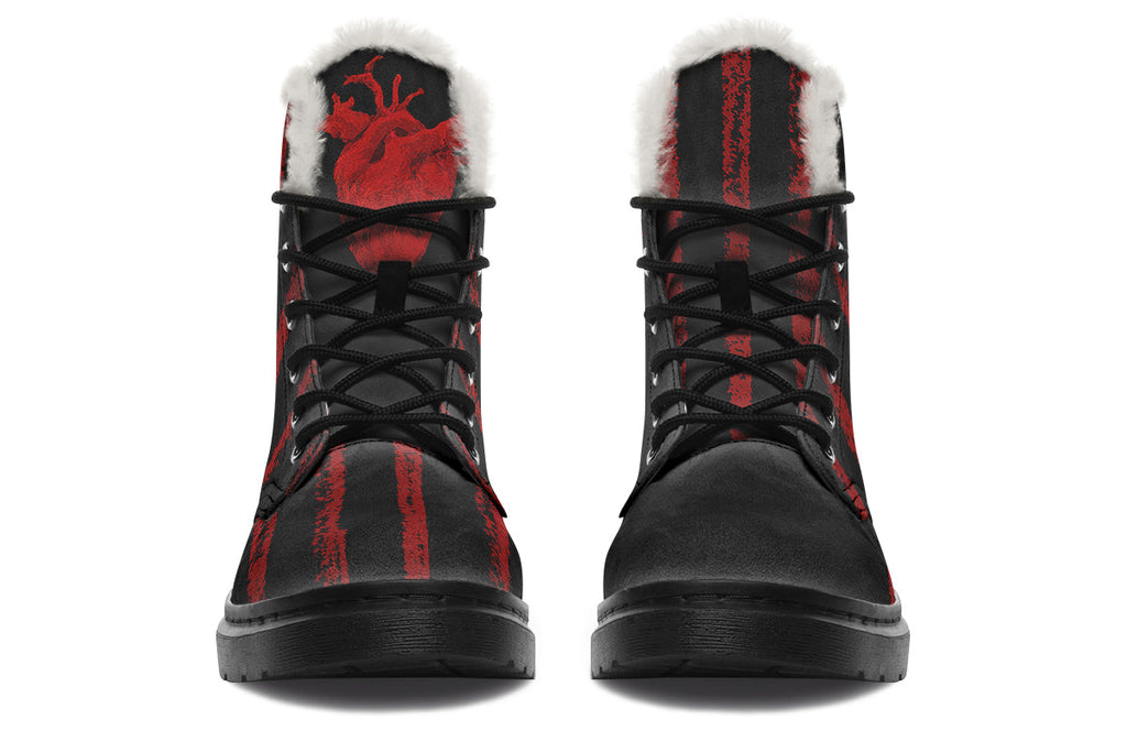 ANTIBrand Uncaged Heart Fleece Lined Boots