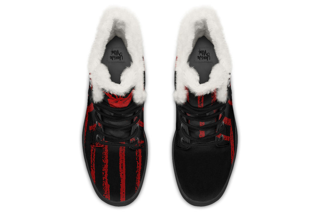 ANTIBrand Uncaged Heart Fleece Lined Boots