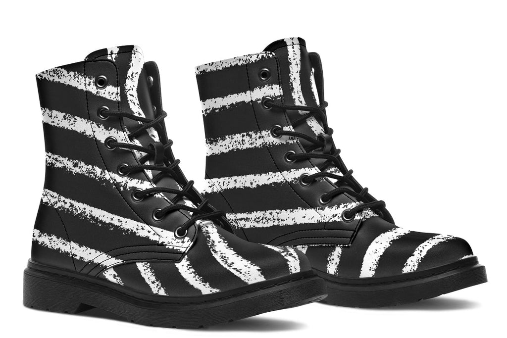 ANTIBrand White Stripes Done Right Boots
