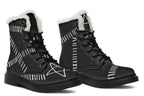 ANTIBrand Stitches for Witches Boots Fleece Lined Boots