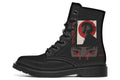 ANTIBrand x Tiago Ramos Ghost in the Circuit Faux Leather Combat Boots