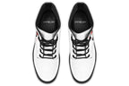 ANTIBrand x Tiago Ramos Ghost in the Circuit White Faux Leather Combat Boots
