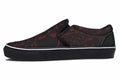 ANTIBrand Gothic Attitude The Tumbling Blood Skulls Slip-On Shoes