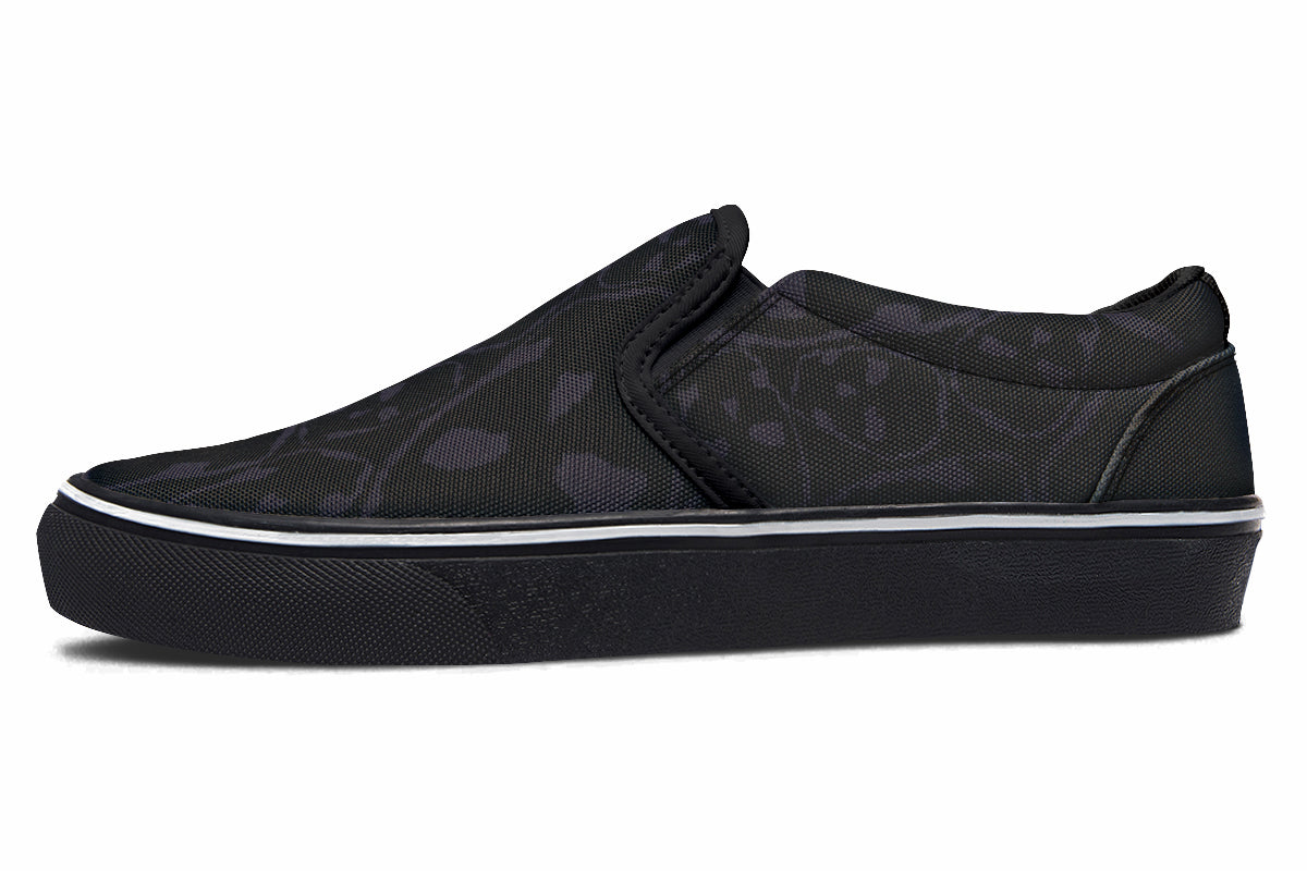 ANTIBrand Gothic Attitude The Tumbling Skulls of Darkness Slip-On Shoes