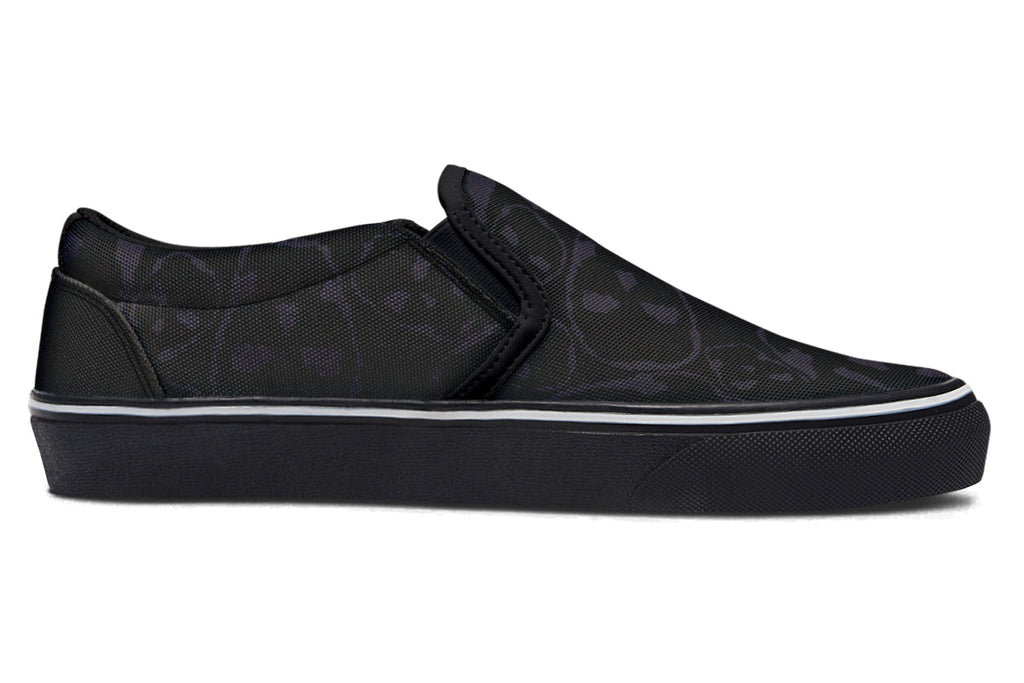 ANTIBrand Gothic Attitude The Tumbling Skulls of Darkness Slip-On Shoes