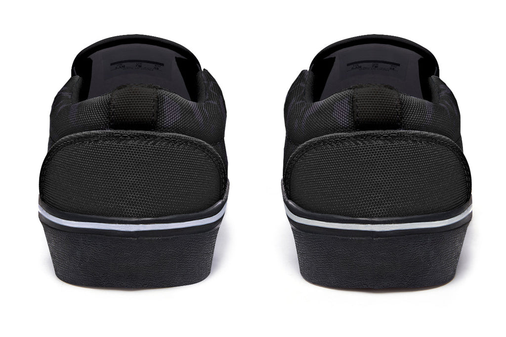 ANTIBrand Gothic Attitude The Tumbling Skulls of Darkness Slip-On Shoes