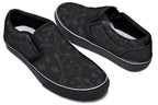 ANTIBrand Gothic Attitude The Tumbling Skulls of Darkness Slip-On Shoes