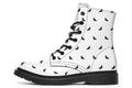 ANTIBrand Polka Bats Faux Leather Combat Boots