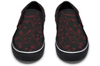 ANTIBrand Gothic Attitude The Tumbling Blood Skulls Slip-On Shoes
