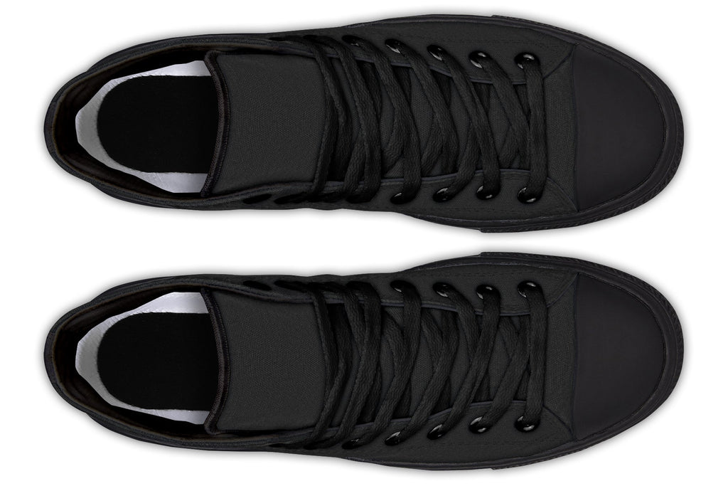 ANTIBrand – Black as Your Soul High Tops – All Black