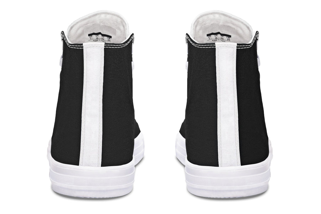 ANTIBrand – Black as Your Soul High Tops – All Black