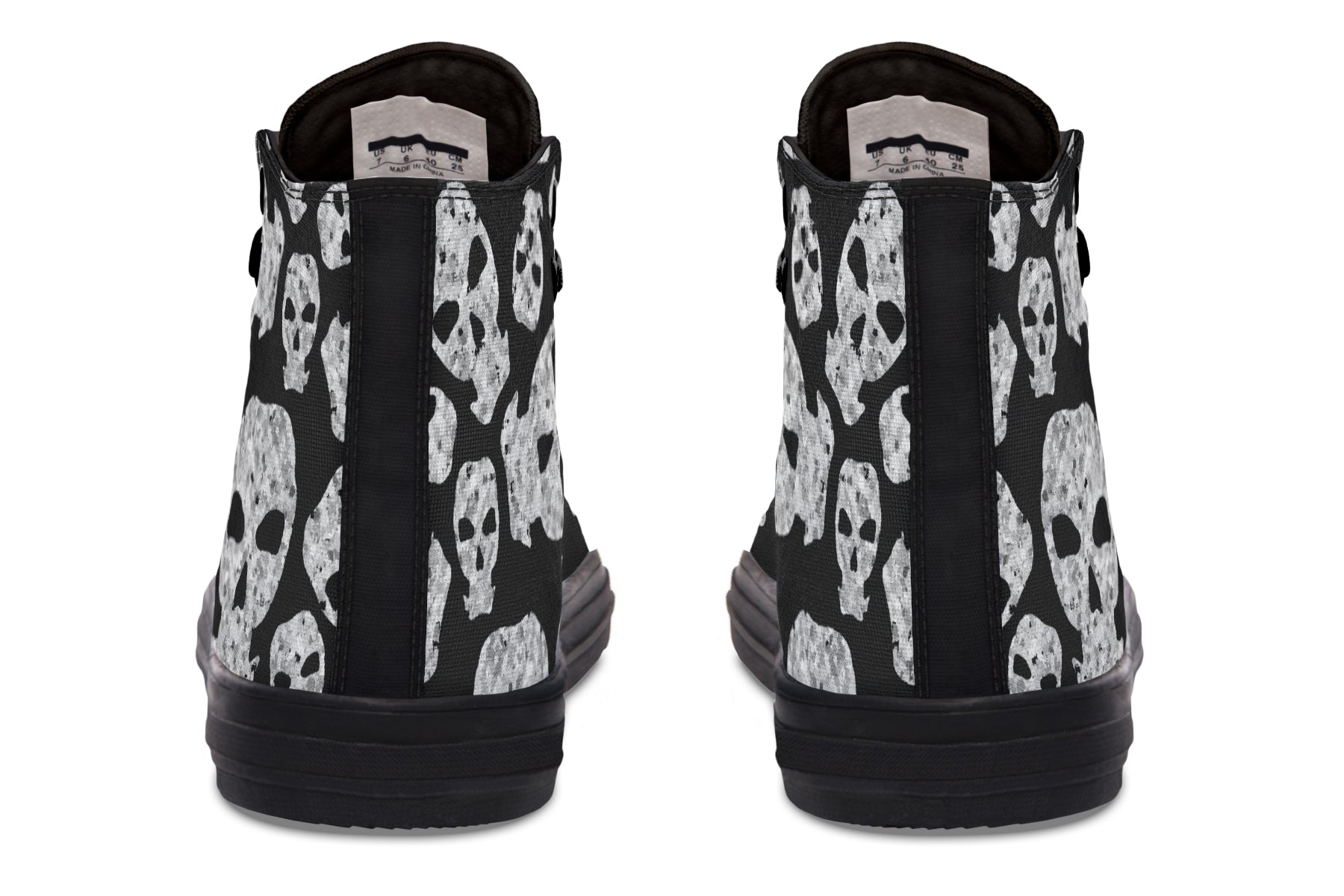 ANTIBrand – Ashes to Ashes High Tops – Skull Print
