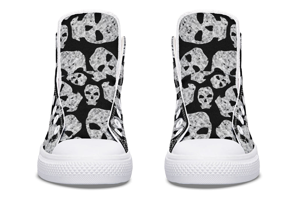 ANTIBrand – Ashes to Ashes High Tops – Skull Print