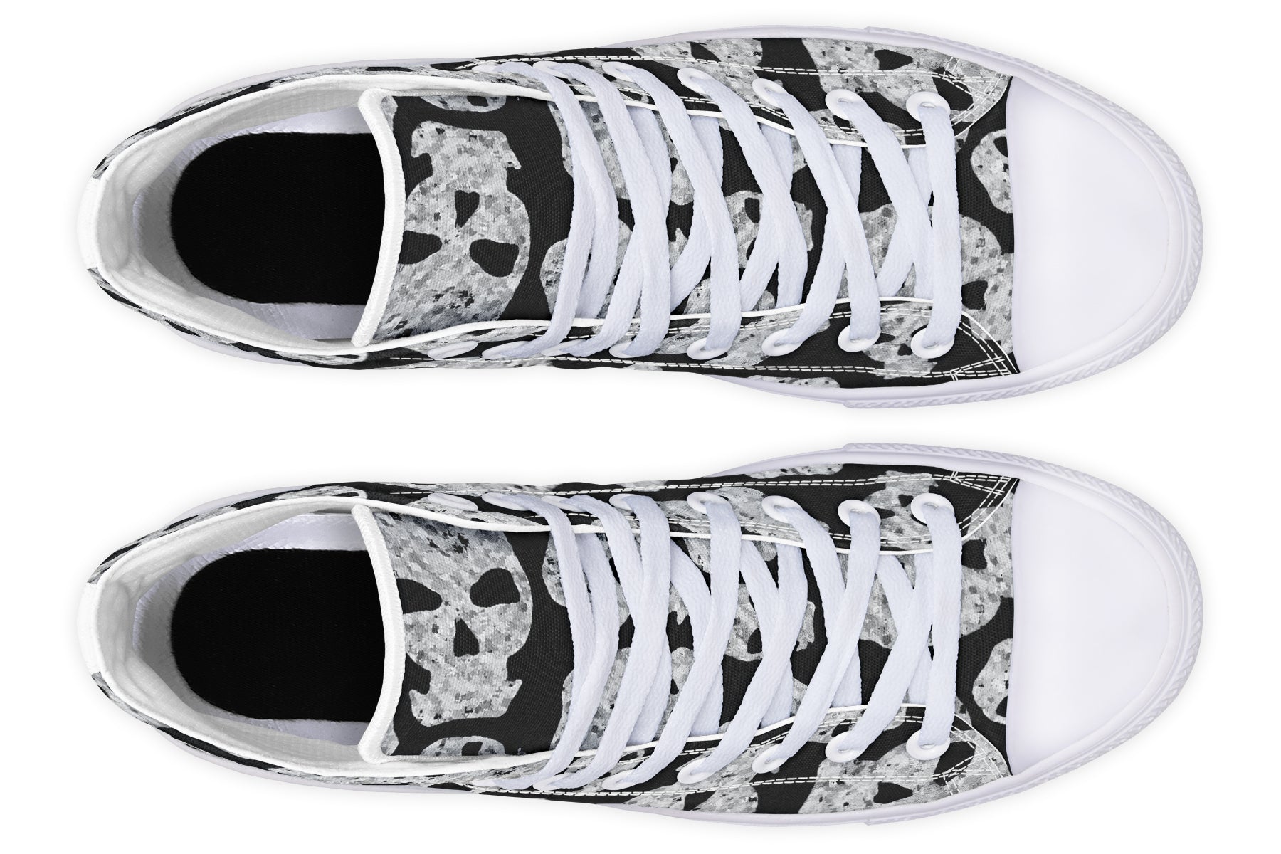 ANTIBrand – Ashes to Ashes High Tops – Skull Print