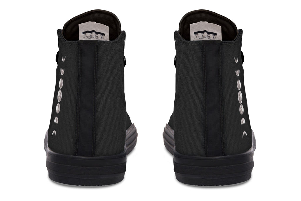 ANTIBrand – Moon Phases High Tops – Black