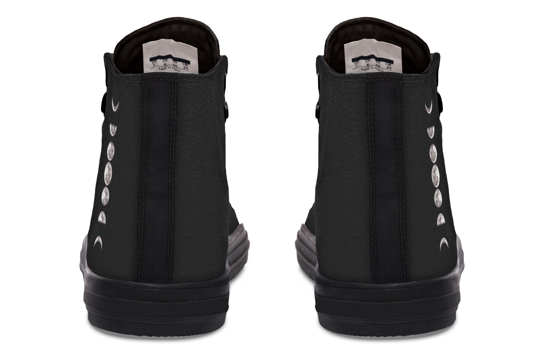 ANTIBrand – Moon Phases High Tops – Black