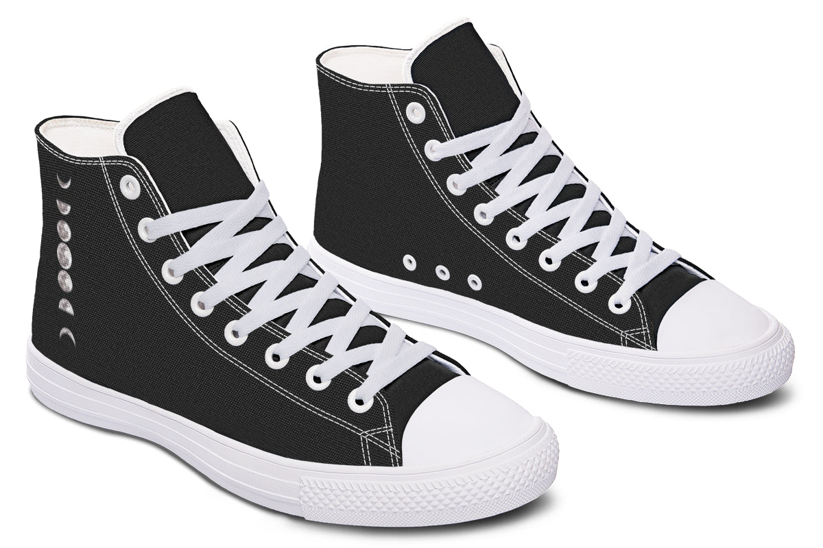 ANTIBrand – Moon Phases High Tops – Black
