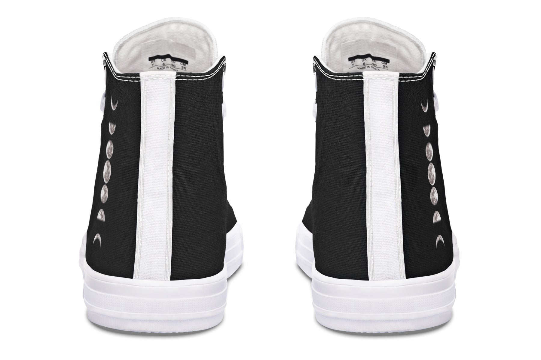 ANTIBrand – Moon Phases High Tops – Black