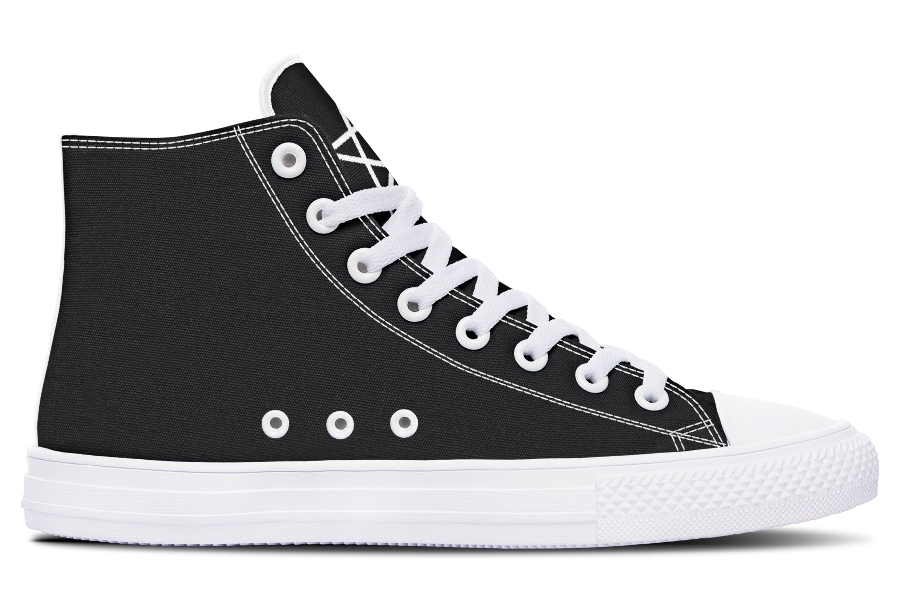 ANTIBrand – Pentagram Protection High Tops – Black