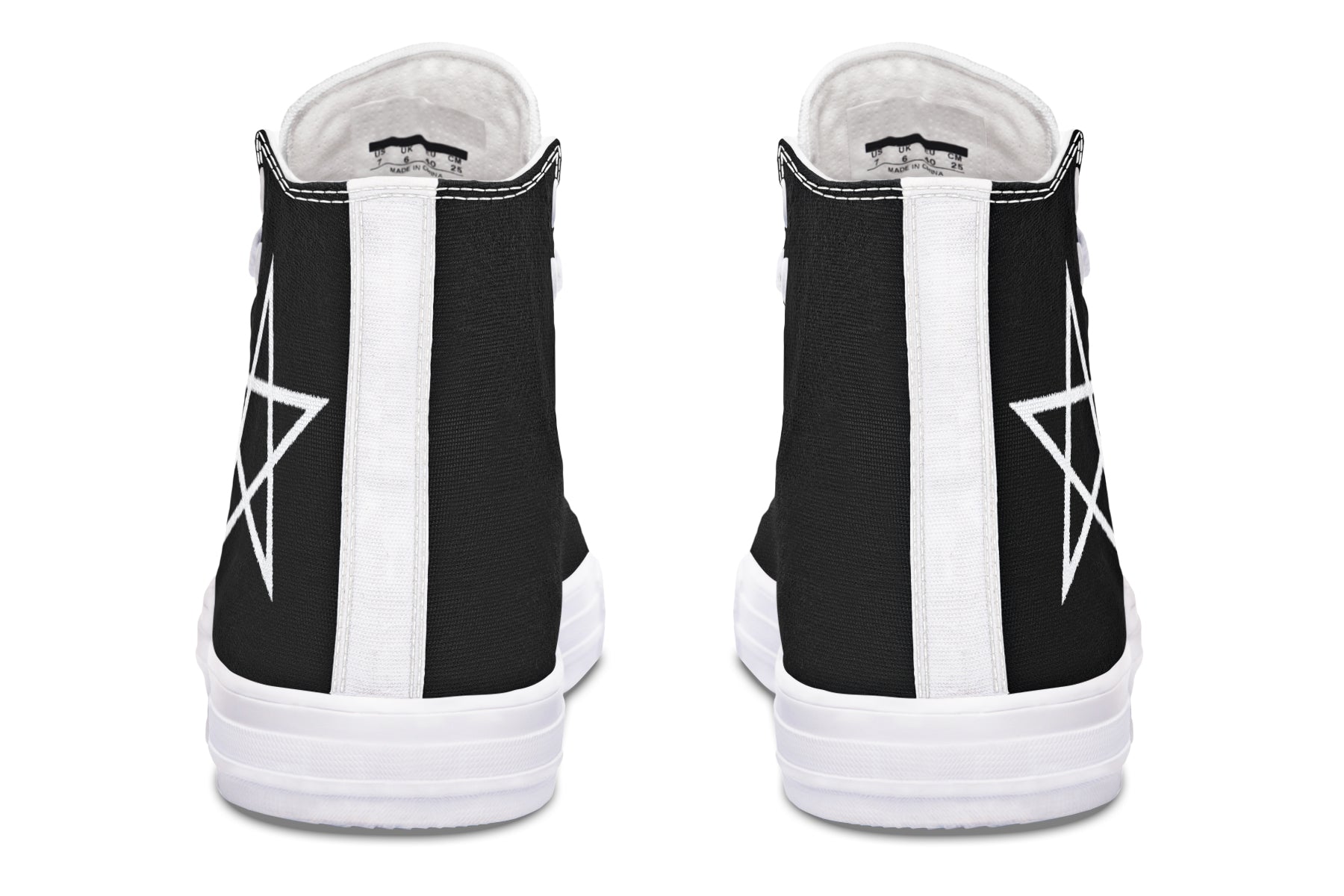 ANTIBrand – Pentagram Protection High Tops – Black