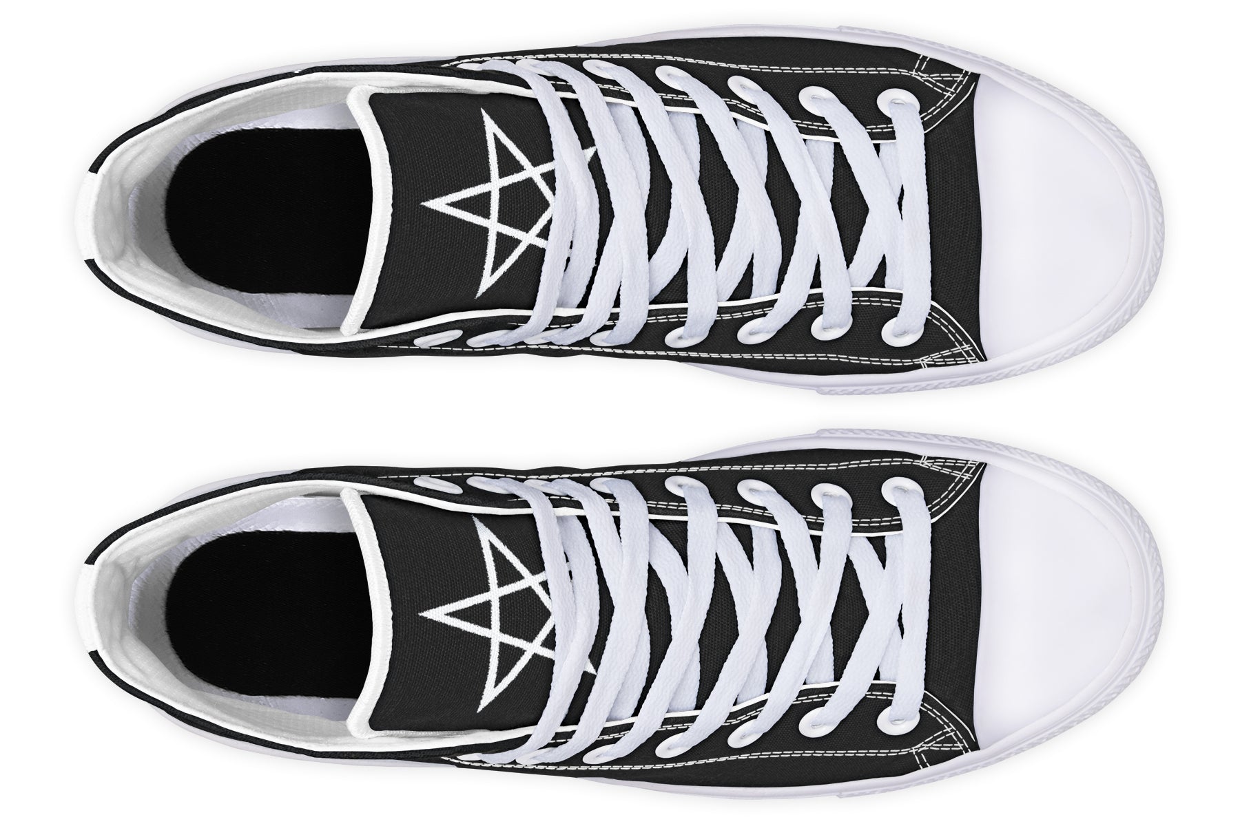 ANTIBrand – Pentagram Protection High Tops – Black