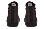ANTIBrand – The Tumbling Blood Skulls High Tops – Black