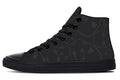 ANTIBrand – The Tumbling Skulls of Darkness High Tops – Black