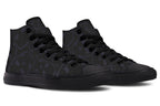 ANTIBrand – The Tumbling Skulls of Darkness High Tops – Black