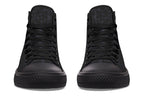 ANTIBrand – The Tumbling Skulls of Darkness High Tops – Black