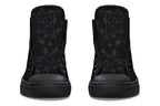 ANTIBrand – The Tumbling Skulls of Darkness High Tops – Black