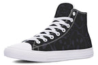 ANTIBrand – The Tumbling Skulls of Darkness High Tops – Black