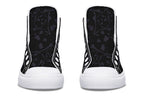 ANTIBrand – The Tumbling Skulls of Darkness High Tops – Black