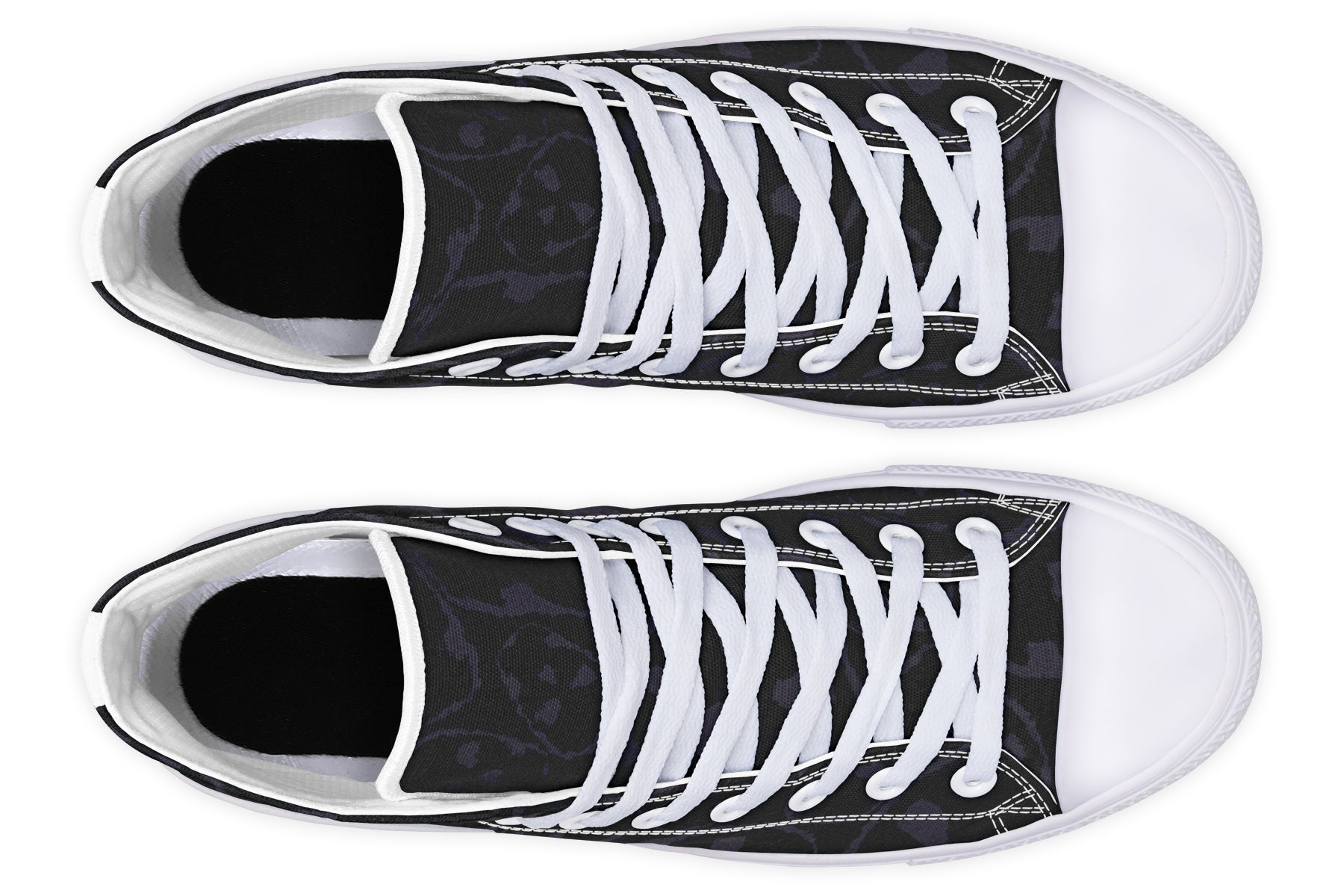 ANTIBrand – The Tumbling Skulls of Darkness High Tops – Black