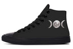 ANTIBrand – Triple Goddess Moon Phases High Tops – Black