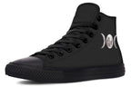 ANTIBrand – Triple Goddess Moon Phases High Tops – Black