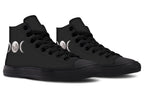 ANTIBrand – Triple Goddess Moon Phases High Tops – Black