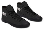ANTIBrand – Triple Goddess Moon Phases High Tops – Black