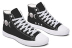 ANTIBrand – Triple Goddess Moon Phases High Tops – Black
