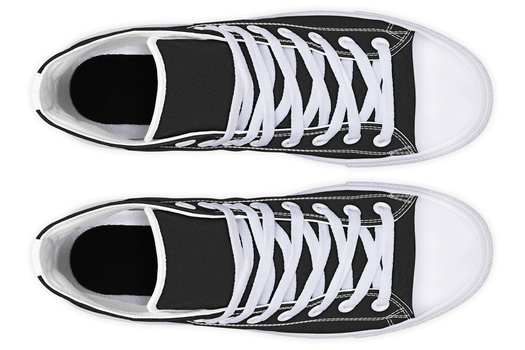 ANTIBrand – Triple Goddess Moon Phases High Tops – Black
