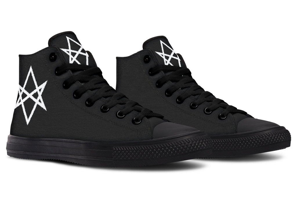 ANTIBrand – Unicursal Hexagram High Tops