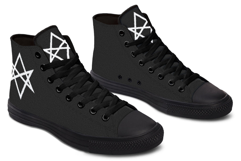 ANTIBrand – Unicursal Hexagram High Tops