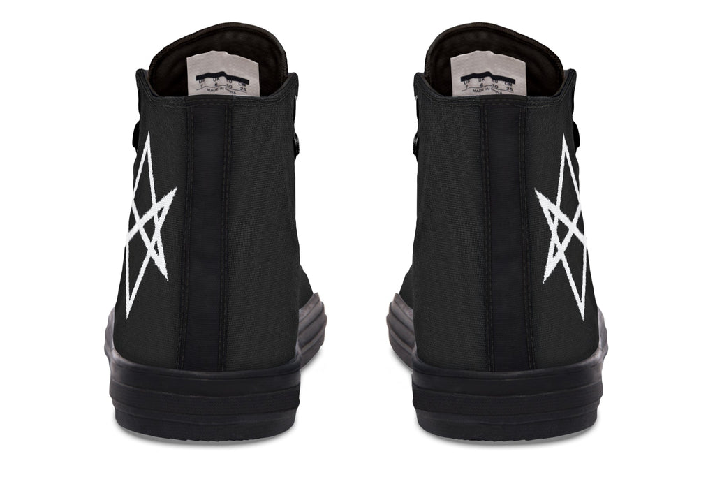 ANTIBrand – Unicursal Hexagram High Tops