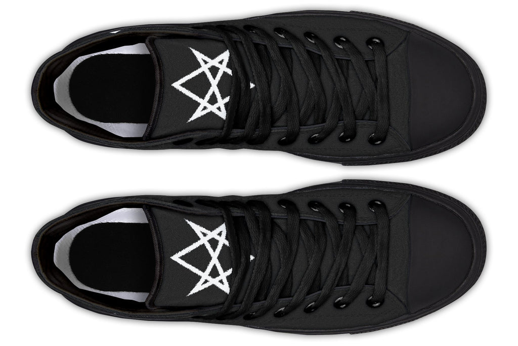 ANTIBrand – Unicursal Hexagram High Tops