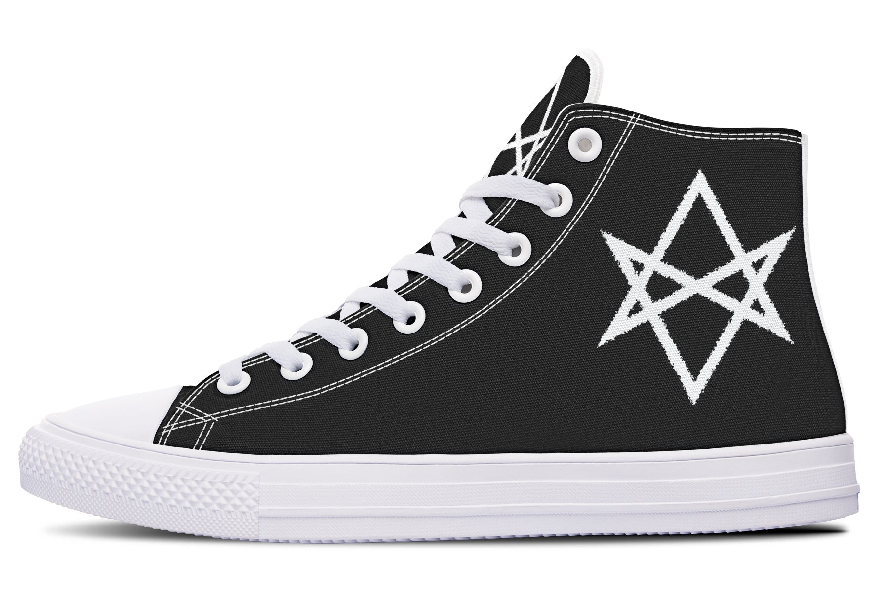 ANTIBrand – Unicursal Hexagram High Tops